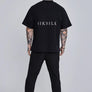SikSilk - Black Essentials Poly Joggers